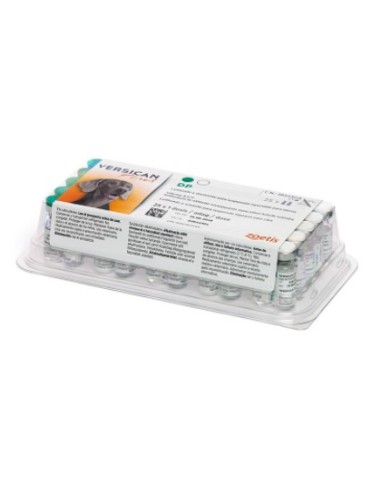 VACUNA VERSICAN PLUS PUPPY DP 25X1 DOSIS 