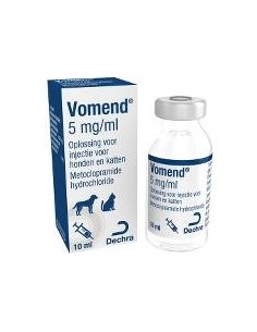 VOMEND 10 ML INY ANTIEMÉTICO PERRO Y GATO 