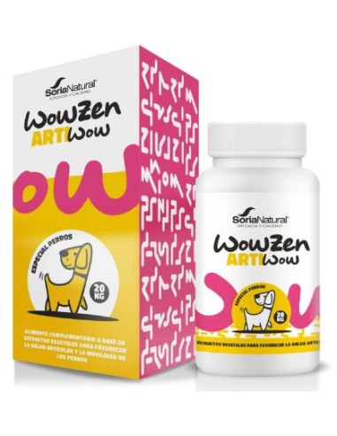 WOWZEN ARTIWOW PERROS 20 KG 60 COMP. 