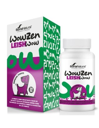 WOWZEN LEISHWOW PERROS 20 KG 60 COMP. 