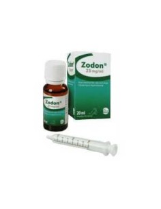 ZODON 20 ML ORAL PERRO Y GATO 25 MG / ML 