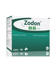 ZODON 88 MG PERRO 120 COMP 