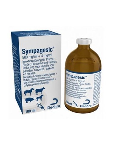 SYMPAGESIC INJ. 500 MG/ML+4 MG/ML 100ML 