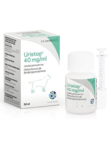 URISTOP JARABE 40 MG/ML 50 ML PERRO 