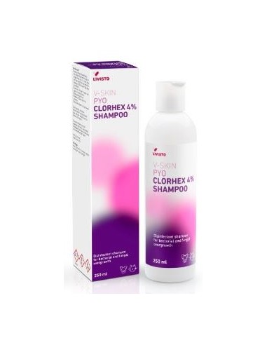 V-SKIN PYO CLORHEX 4% SHAMPOO 250 ML 