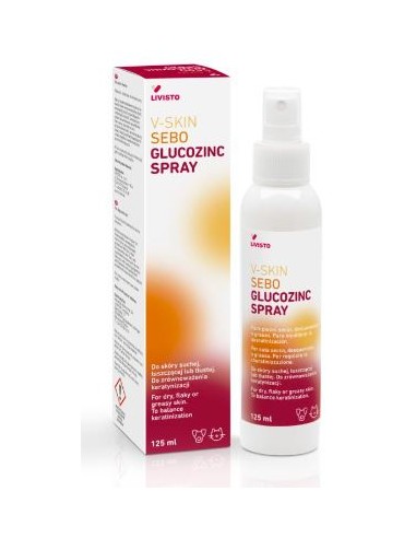 V-SKIN SEBO GLUCOZINC SPRAY 125 ML 