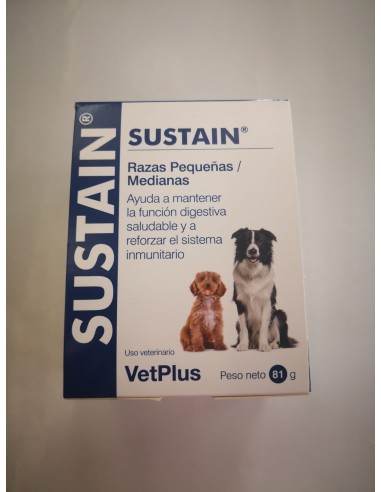 SUSTAIN RAZAS PEQUEÑAS Y MEDIANAS (30 sobres) 