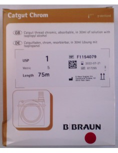 SUTURA CASSETTE CATGUT CROMICO 1 75 M