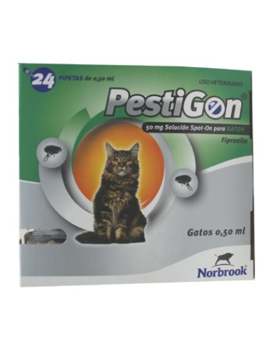 PESTIGON GATOS 24 PIP 0,5ml 