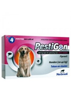 PESTIGON PERROS 20-40 KG 4 PIP 