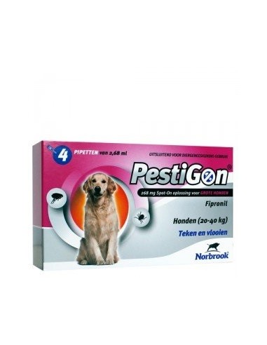 PESTIGON PERROS 20-40 KG 4 PIP 