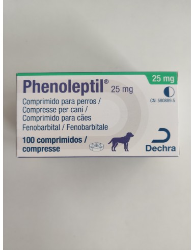 PHENOLEPTIL 25 MG 100 COMP 