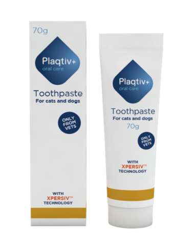 PLAQTIV+ ORAL CARE PASTA DENTRIFICA 70 GRMS para perros y gatos