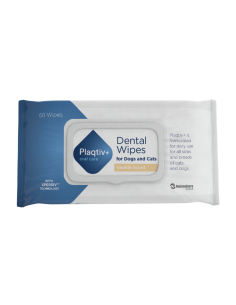 PLAQTIV+ TOALLITAS DENTALES 60 UNIDADES perros y gatos