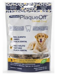 PLAQUE OFF CROQUETA PERRO 150 GR