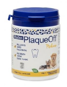 PLAQUE OFF POLVO PERRO Y GATO 180 GR