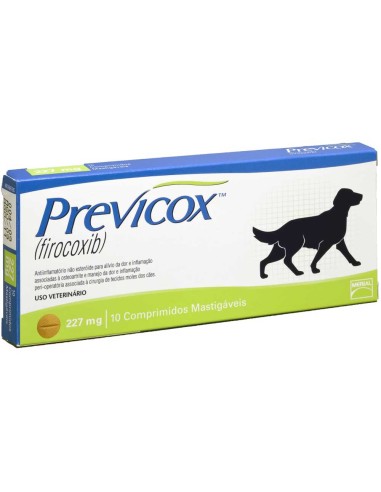 PREVICOX  MASTICABLE 227 mg  10 compr 