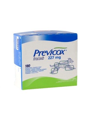PREVICOX MASTICABLE 227 mg  180 compr 