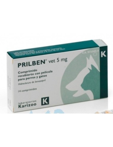 PRILBEN VET 20 MG 14 COMP. 