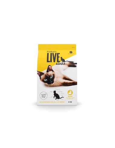 PROBIOTIC LIVE CAT ADULT DUCK 2 KG 