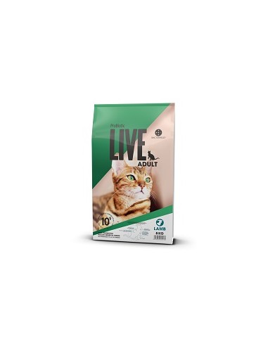 PROBIOTIC LIVE CAT ADULT LAMB 8 KG 