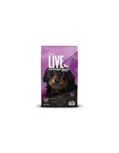 PROBIOTIC LIVE SENIOR & OVERWEIGHT MINI BREED7.5KG TURKEY