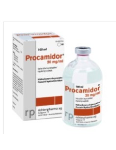 PROCAMIDOR 20 MG SOL. INY. 100 ML.