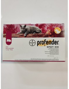 PROFENDER  20 X 1,12 ML.GATO GRANDE (de 5 a 8 kg)