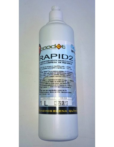 RAPID 2 DETERG.HIGIENIZANTE 1L USO PROFESIONAL