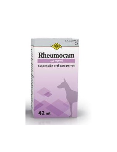 RHEUMOCAM 1,5MG/ML  PERROS SUS.ORAL 42 ML 