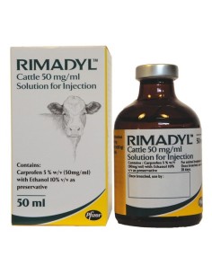 RIMADYL INYECTABLE 50 MG 50 ML