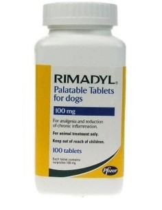 RIMADYL PALATABLE 100 MG. 100 C. 