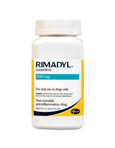 RIMADYL PALATABLE 100 mg. 20c. 