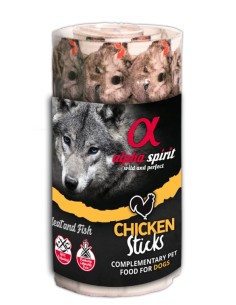 RISTRA DE 16 BARRITAS POLLO 160 GR ALPHA SPIRIT 