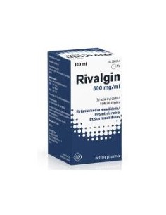 RIVALGIN SOLUCION INYECTABLE 500MG/ML 100ML 