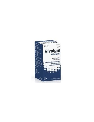 RIVALGIN SOLUCION INYECTABLE 500MG/ML 100ML 