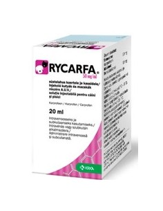 RYCARFA 50 MG/ML INYECTABLE  20 ML 