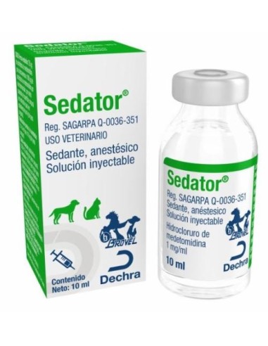 SEDATOR 10 ml Inyect. Medetomidina