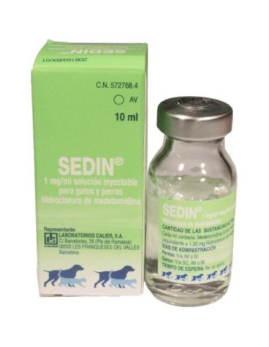 SEDIN 10 ML SOLUC. INYECT 1MG/ML 