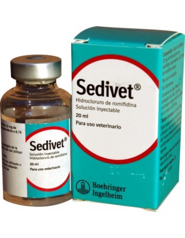 SEDIVET 1 % sol.iny. 20 ml. 