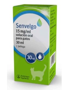 SENVELGO 15 MG ML SOLUCION ORAL GATOS 30 ML 
