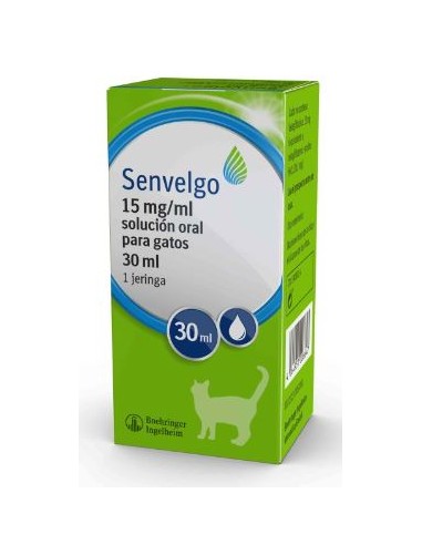 SENVELGO 15 MG ML SOLUCION ORAL GATOS 30 ML 