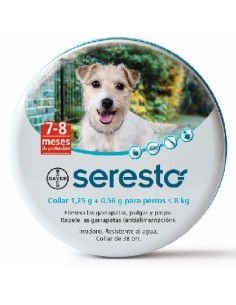 SERESTO COLLAR PERRO 0-8 KG 38 CM  