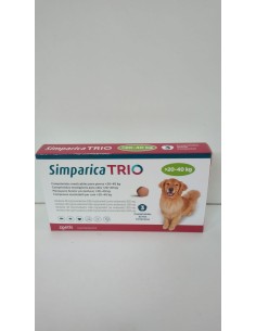 SIMPARICA TRIO 20-40 KG 3 TAB 