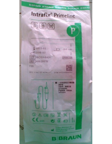 SISTEMA DE SUERO INTRAFIX 1,5 M  PRIMELENE S/LATEX