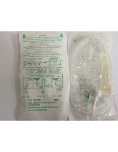 SISTEMA DE SUERO MICROGOTERO ROLER PTO. INYECCION Luer...