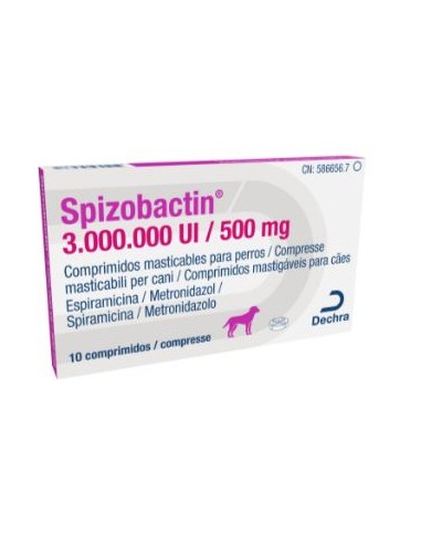 SPIZOBACTIN 3.000.000UI 500MG 10 COMP. 