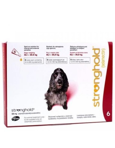 STRONGHOLD 120 MG. 6 PIPETAS PERRO 10-20 KG