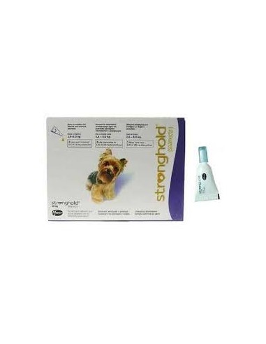 STRONGHOLD 30 MG. 3 PIPETAS PERRO 2.6-5 KG