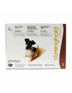 STRONGHOLD 60 MG. 3 PIPETAS PERRO 5-10 KG